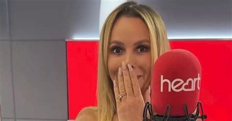 amanda holden nudes|Amanda Holden, 53, strips completely naked in packed Heart FM。